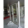 Thermal Break Aluminum Tilt &Turn Low E Double Glass Vertical Opening Windows